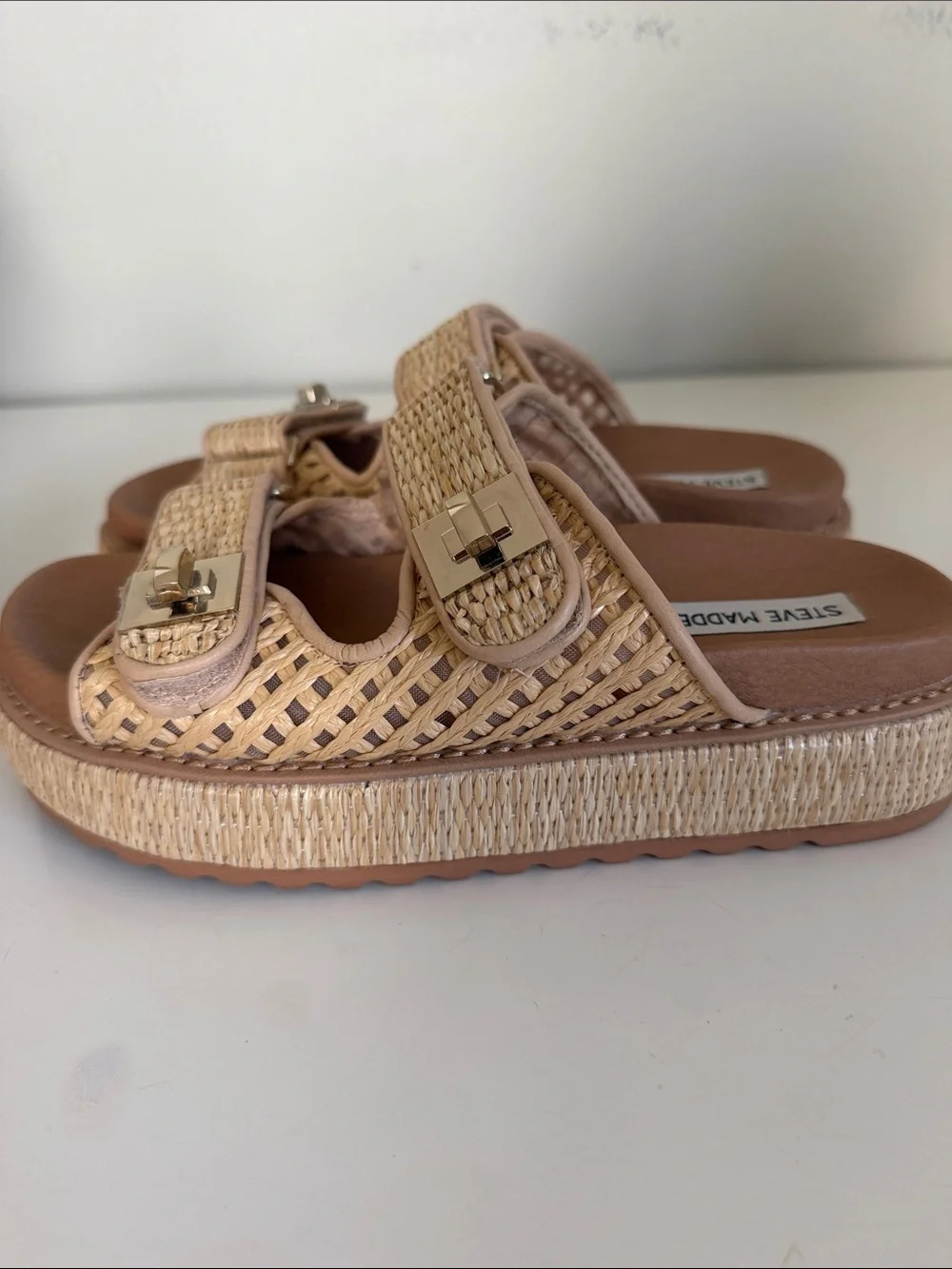 Steve Madden Bigschmona Platform slide Sandals